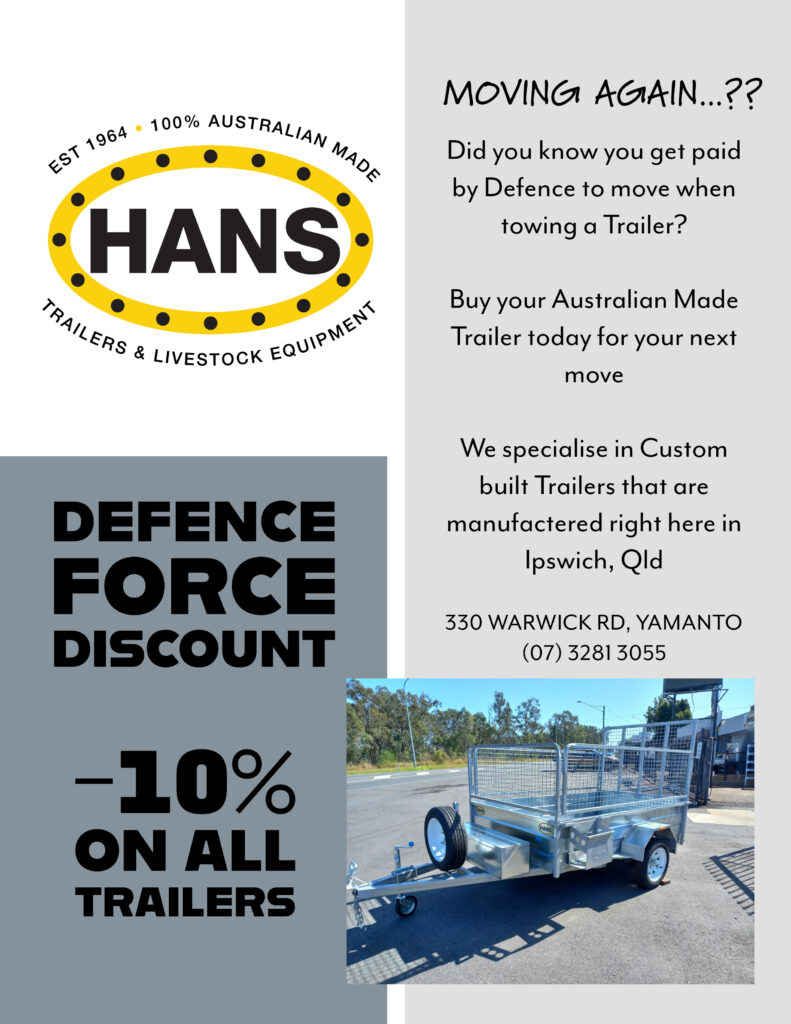 Defense Discount -10% On all Trailers or Livestock Equipment that is not already on sale.